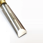 Резец токарный Robert Sorby HSS Oval Skew Chisel, 25 мм (1 дюйм) Мейсель, Овальный профиль со скошенной фаской, для обработки цилиндров, подчистки торцов изделий, резки кривых, канавок, v-образных резов М00008969