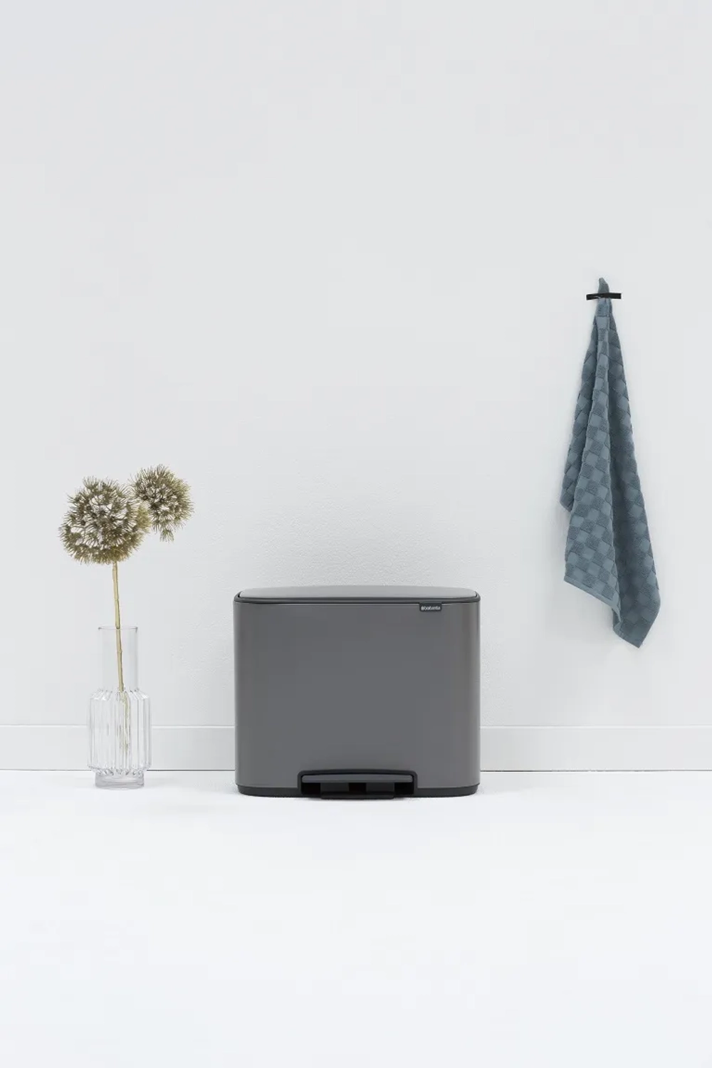 Brabantia Контейнер для мусора Bo 3х11л с сегрегацией, платина 121067