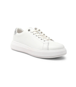 Кожаные кроссовки raised cupsole lace up Calvin Klein - белый(HW0HW01517)