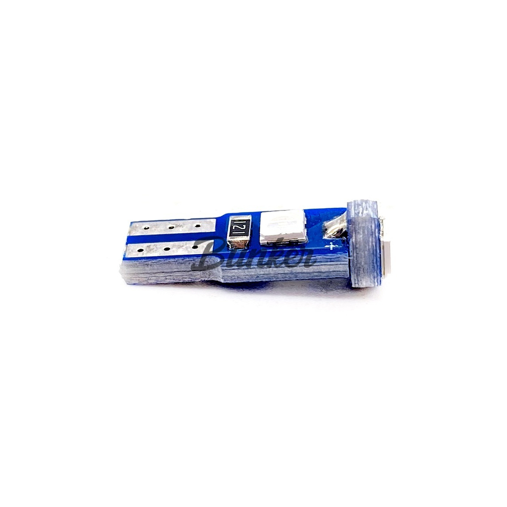 Светодиодная габаритная лампа TaKiMi T5-2835-3SMD-12V (зеленый)