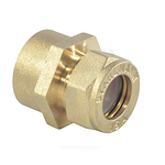 Муфта латунь 40Aх1 1/2" обжим/ВР STAHLMANN SSFL4011/2BEF