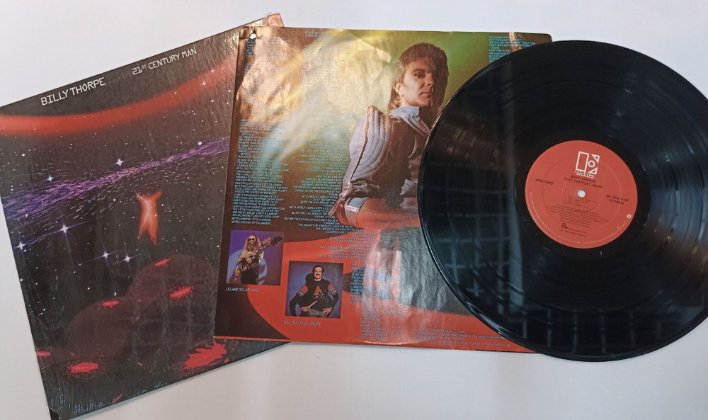 Винтажная виниловая пластинка LP Billy Thorpe 21st Century Man (USA 1980)