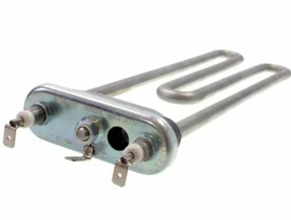 Тэн 2000W для стиральных машин Bosch/Siemens, длина 240 мм, с отверстием под датчик.