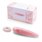 Массажер 17,7см из розового кварца Le Wand Crystal Wand LW-034-RQ