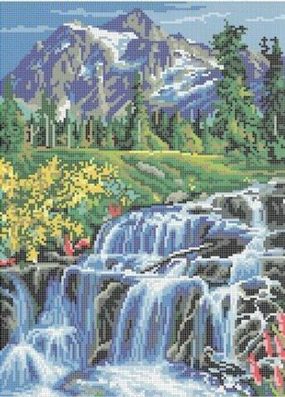 Г-5026 Горный водопад
