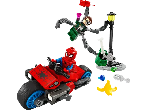 Конструктор LEGO Marvel 76275 Человек-паук против Доктора Ока