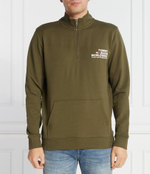 Худи ENTRY GRAPHIC HALF-ZIP Tommy Jeans - зеленый(DM0DM17782)