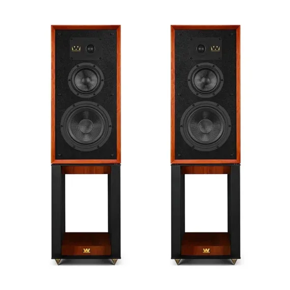 Wharfedale Super Linton (with stand) Mahogany Red
