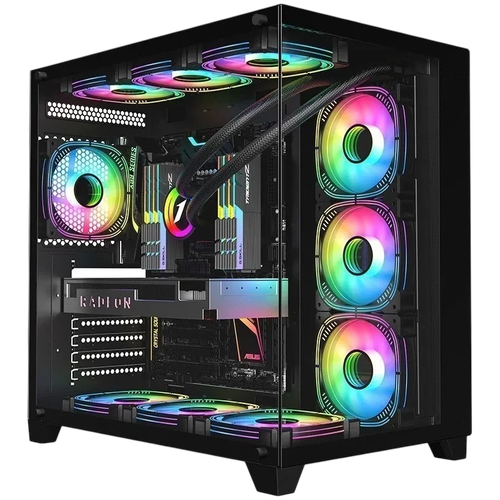 Корпус 1STPLAYER MEGAVIEW MV8-TP Black (MV8-TP-BK)