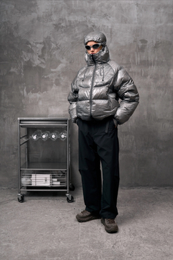 Куртка Nothomme Chasing The Light Down Jacket "Space Gray"