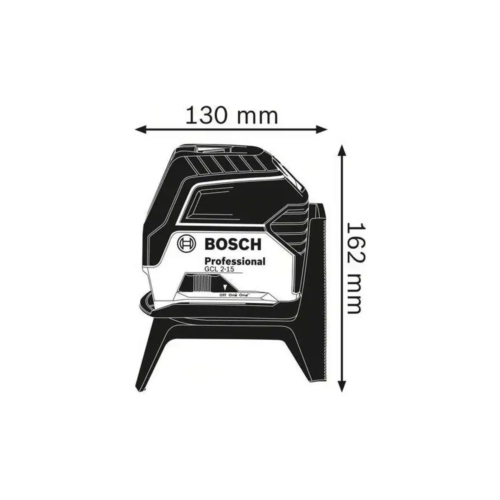 Линейный лазерный нивелир GCL2-15 BOSCH 0601066E00