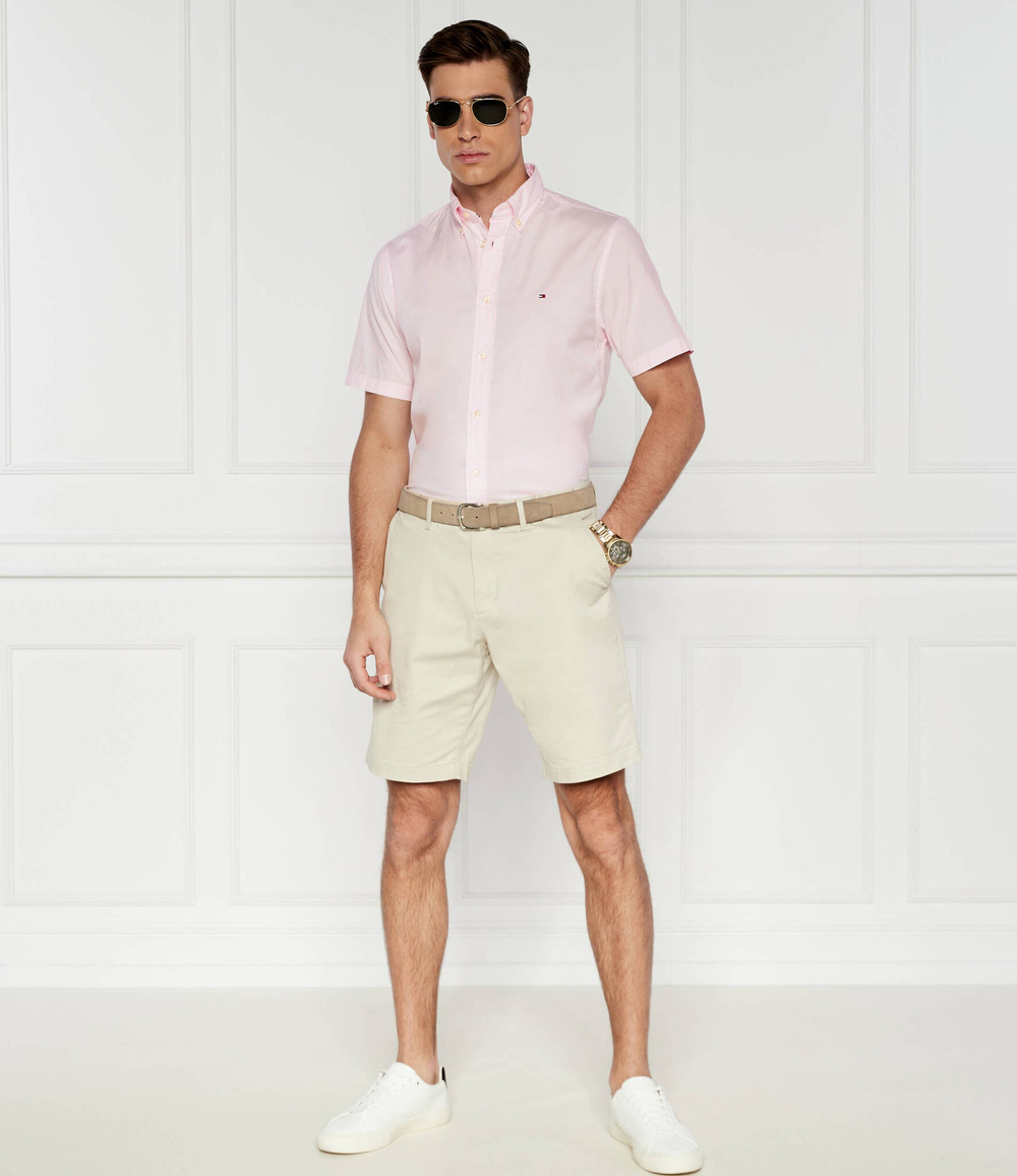 Рубашка FLEX POPLIN Tommy Hilfiger - пудро-розовый(MW0MW33809)