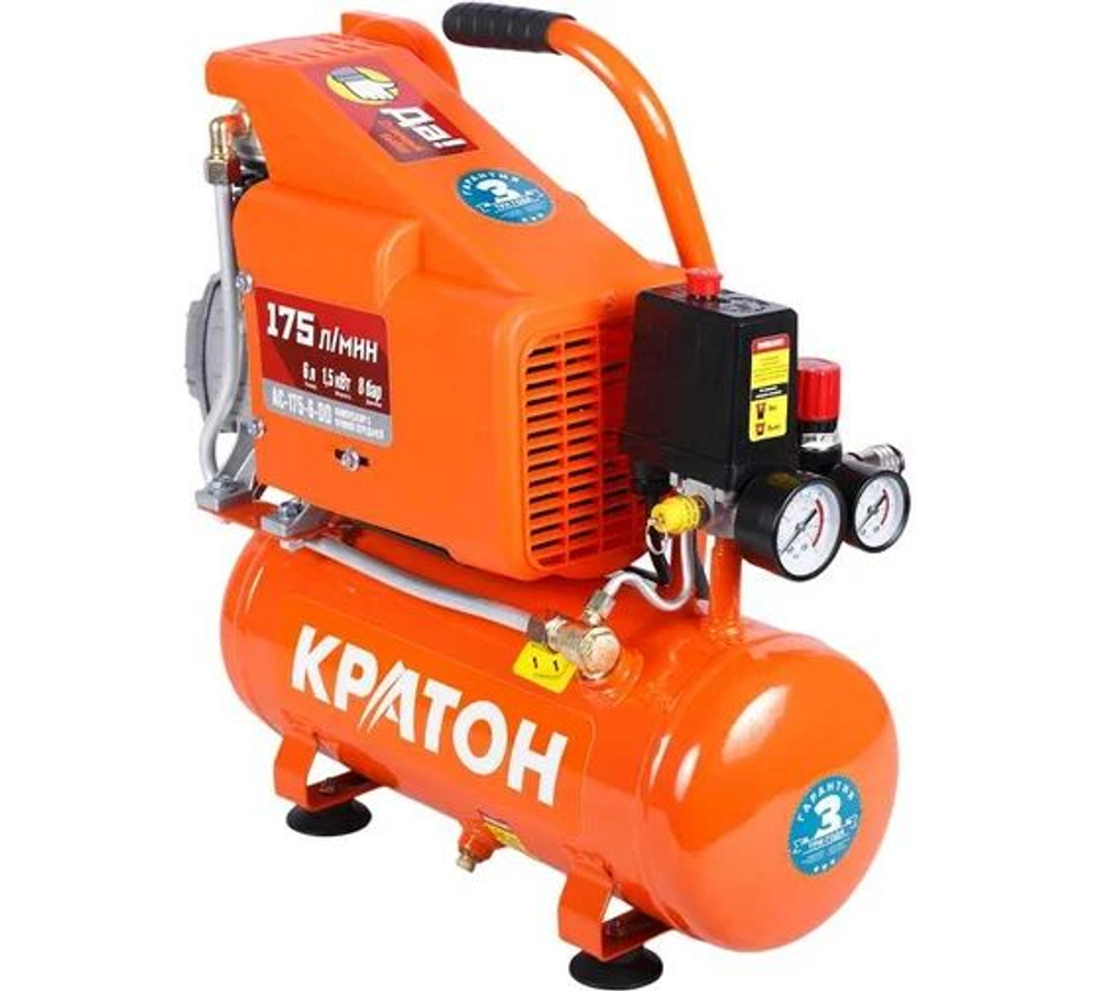 Компрессор с прямой передачей Кратон AC-175-6-DD 3 01 01 030