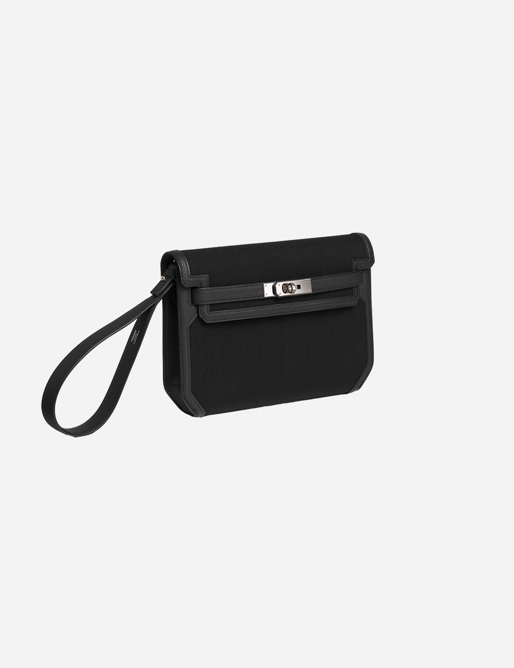 Hermes Kelly Depeches 25 Pouch Noir (H084416CKAC)