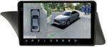 Магнитола для Lexus ES250 2012-2015 (взамен монохром экрана) - FarCar BX9-360-ES12A монитор 9.5" 2K QLED на Android 13, Быстрая, CarPlay, 4G SIM-слот, 4 камеры в комплекте