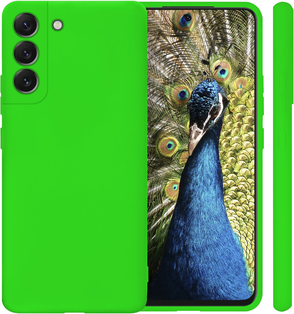 Мягкий Soft Touch чехол из силикона для SAMSUNG GALAXY S22 PLUS с бархатной подкладкой