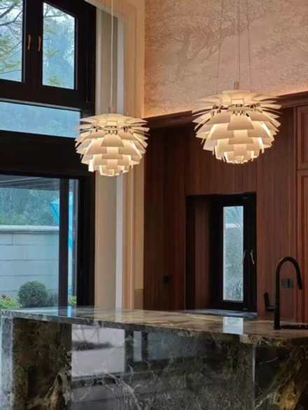Pendant design lamp PH Artichok by Louis Poulsen (white)