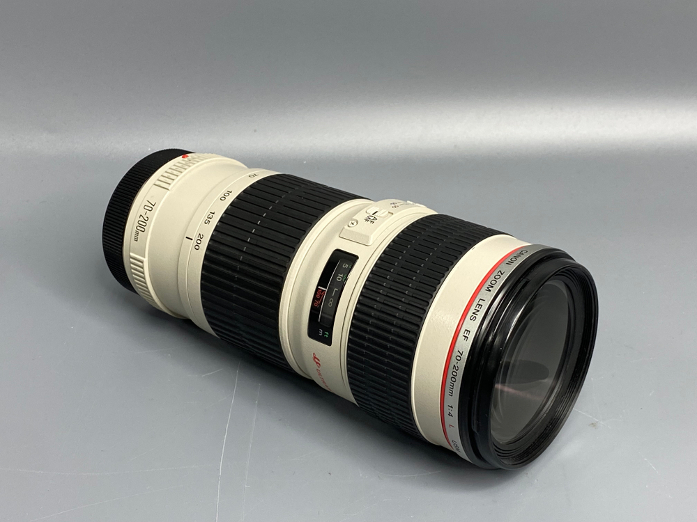 Canon EF 70-200mm 4L USM Царапины на линзе