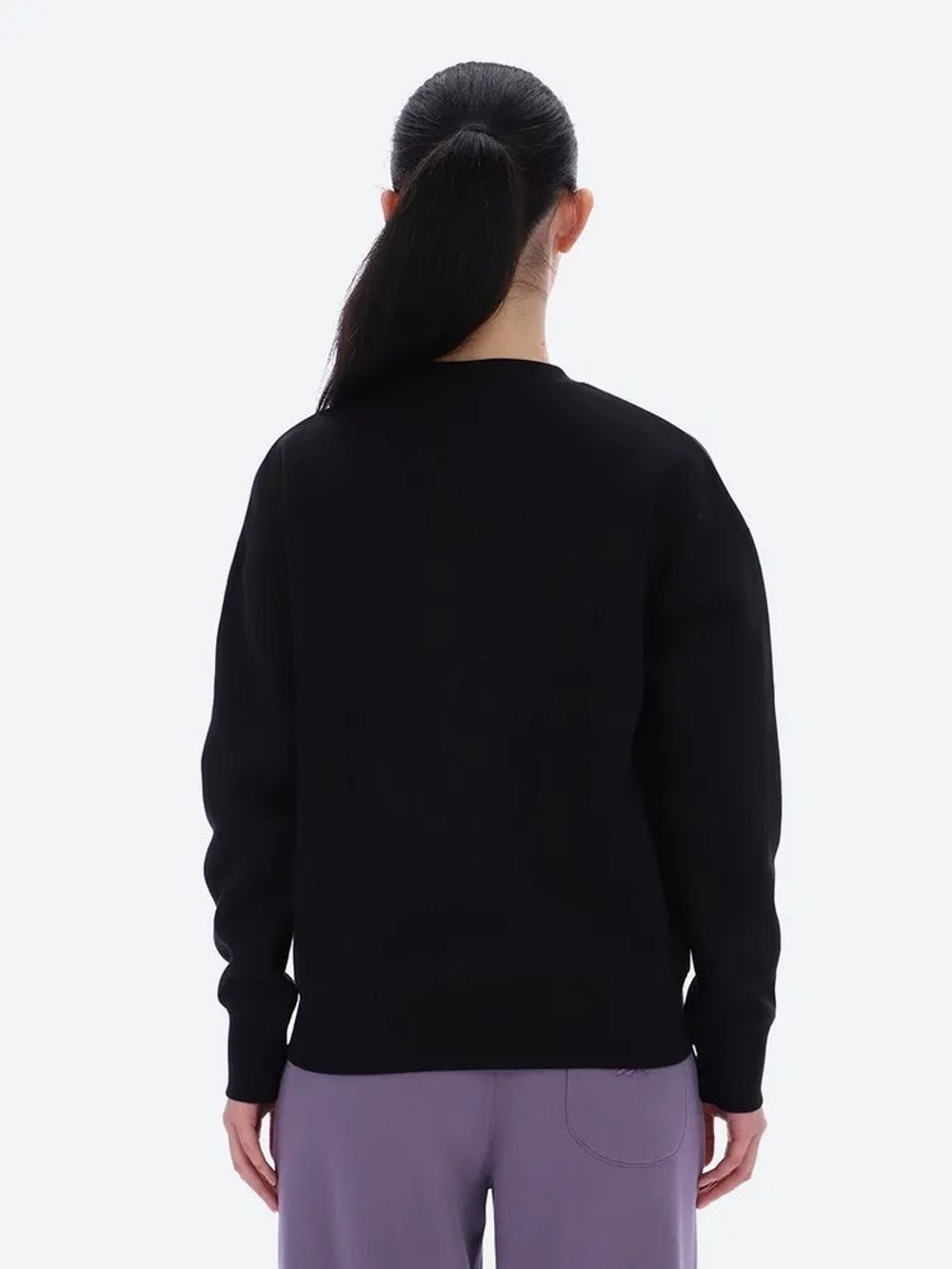 Толстовка женская REEBOK ABIGAIL TONAL SATIN CREWNECK SWEATSHIRT