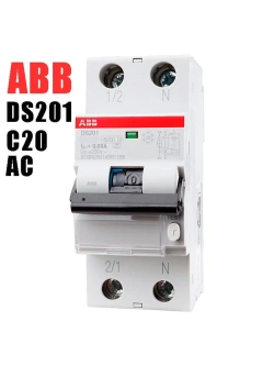 Дифференциальный автомат DS 201 C20 AC 30