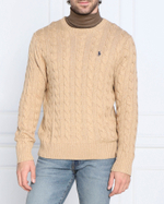 свитер POLO RALPH LAUREN - светло-коричневый(710775885)