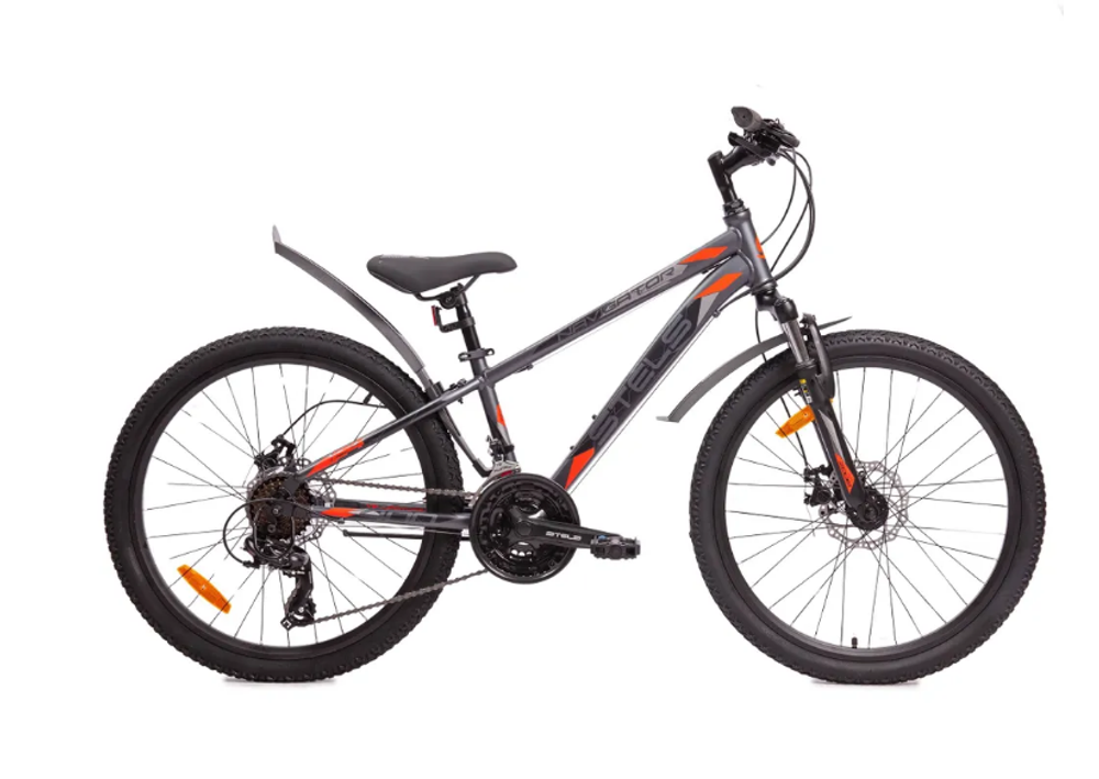 Велосипед 24" Stels Navigator-400 MD р.12" F010 серый/красный