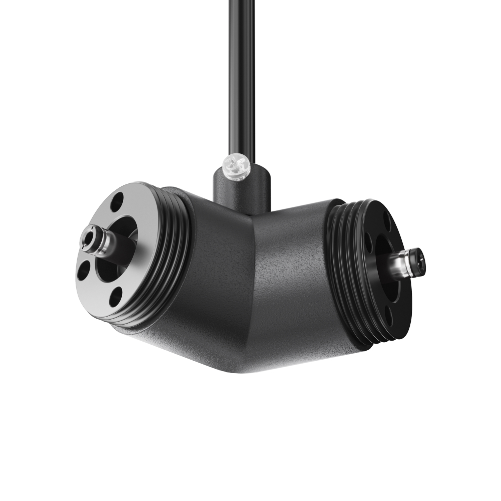 Угловой коннектор 120° для системы с вводом питания Maytoni SHELF CA018LWC-P-B