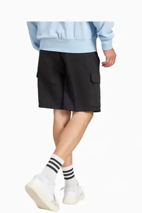Шорты adidas Essentials FeelCozy Fleece Cargo - черный
