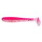 Виброхвост несъедоб. Catcher 3,55'/9 см Silver Sparkles & Pink 30шт. (HS-2-035-N-30) Helios