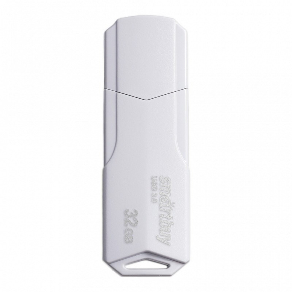 USB флеш накопитель SmartBuy 32GB Clue White (SB32GBCLU-W)