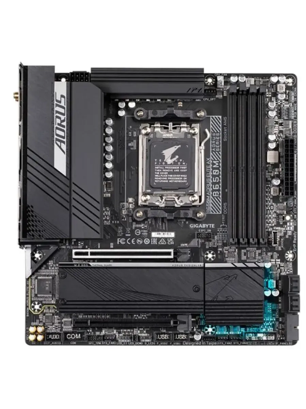 Материнская плата B650M AORUS ELITE AX AM5 Micro-ATX DDR5
