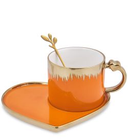 GAEM Art MUG-417/4 Чайная пара «Сердце»