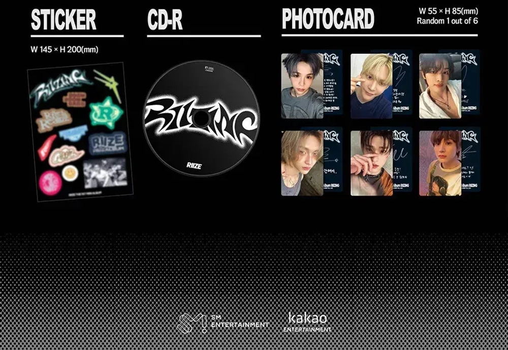 Альбом RIIZE - RIIZING [Photobook ver.] (Impossible ver.)