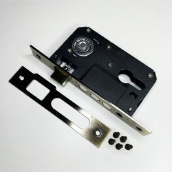 Замок врезной VETTORE 9011 SR-3R AB бронза