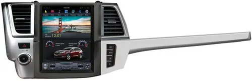 Магнитола для Toyota Highlander 3 2014-2020 - Kuberg ZF-1207-DSP ("Тесла-Стиль") на Android 9
