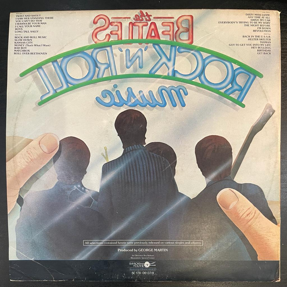 The Beatles- Rock 'N' Roll Music 2LP (Нидерланды 1976г.)