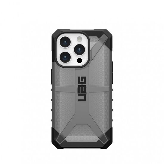 Чехол Uag Plasma для iPhone 15 Pro 6.1", цвет тонированный (Ash)