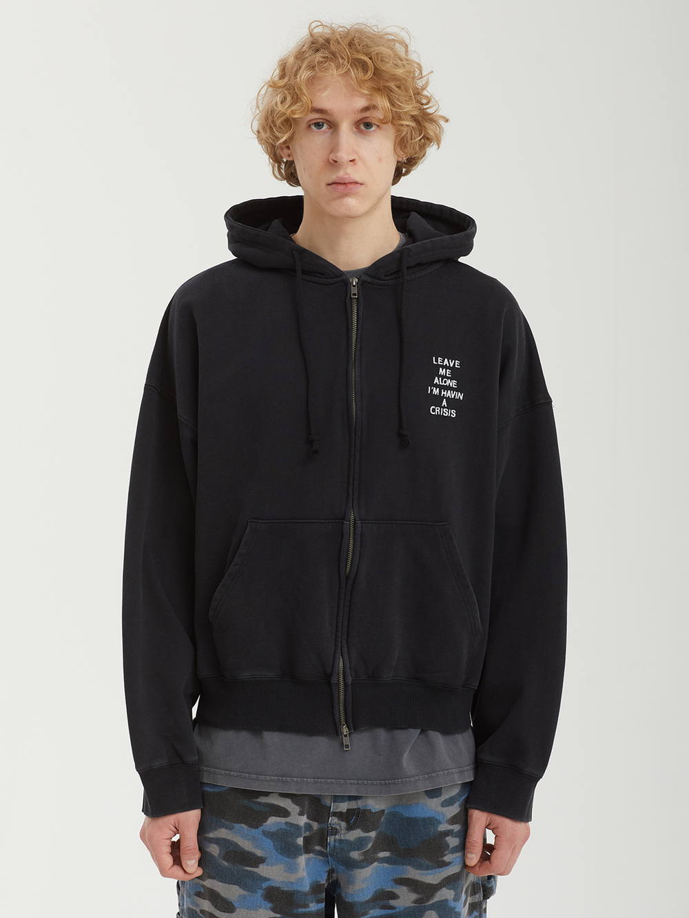 Мужская Толстовка Mini Crisis Zip Up