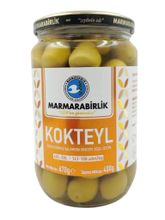 Оливки Marmarabirlik Kokteyl зеленые 4XL 670 г x 2 шт