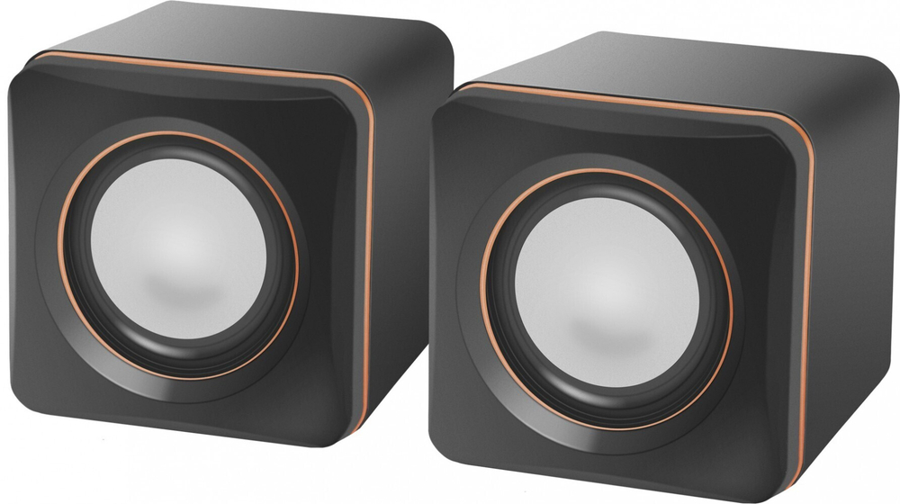 Колонки Defender SPK 33 Black 2x2.5 Bt USB