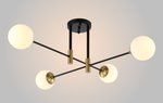 Потолочный светильник Crystal Lux FIDEL PL4 BLACK