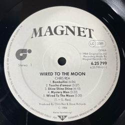 Винтажная виниловая пластинка LP Chris Rea Крис Ри Wired To The Moon (Германия 1984)