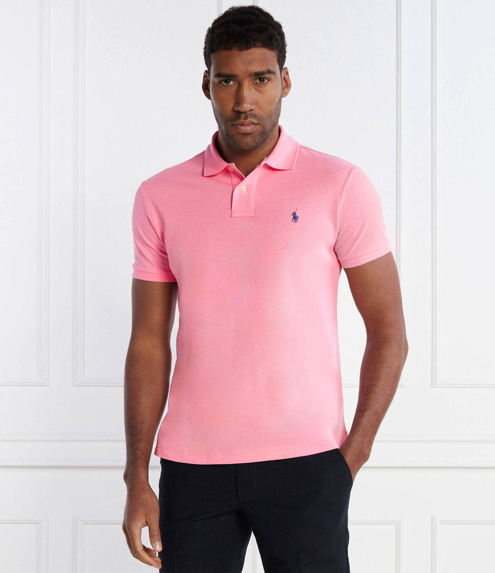 Поло POLO RALPH LAUREN - розовый(710680784)