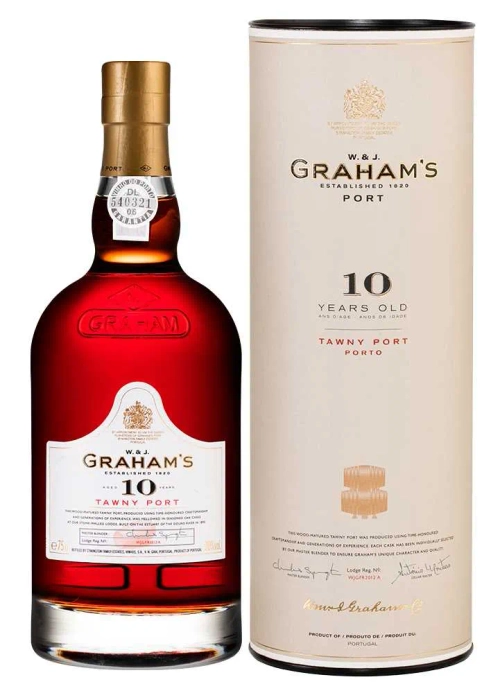 Портвейн Graham's 10 Year Old Tawny Port, 0.75 л
