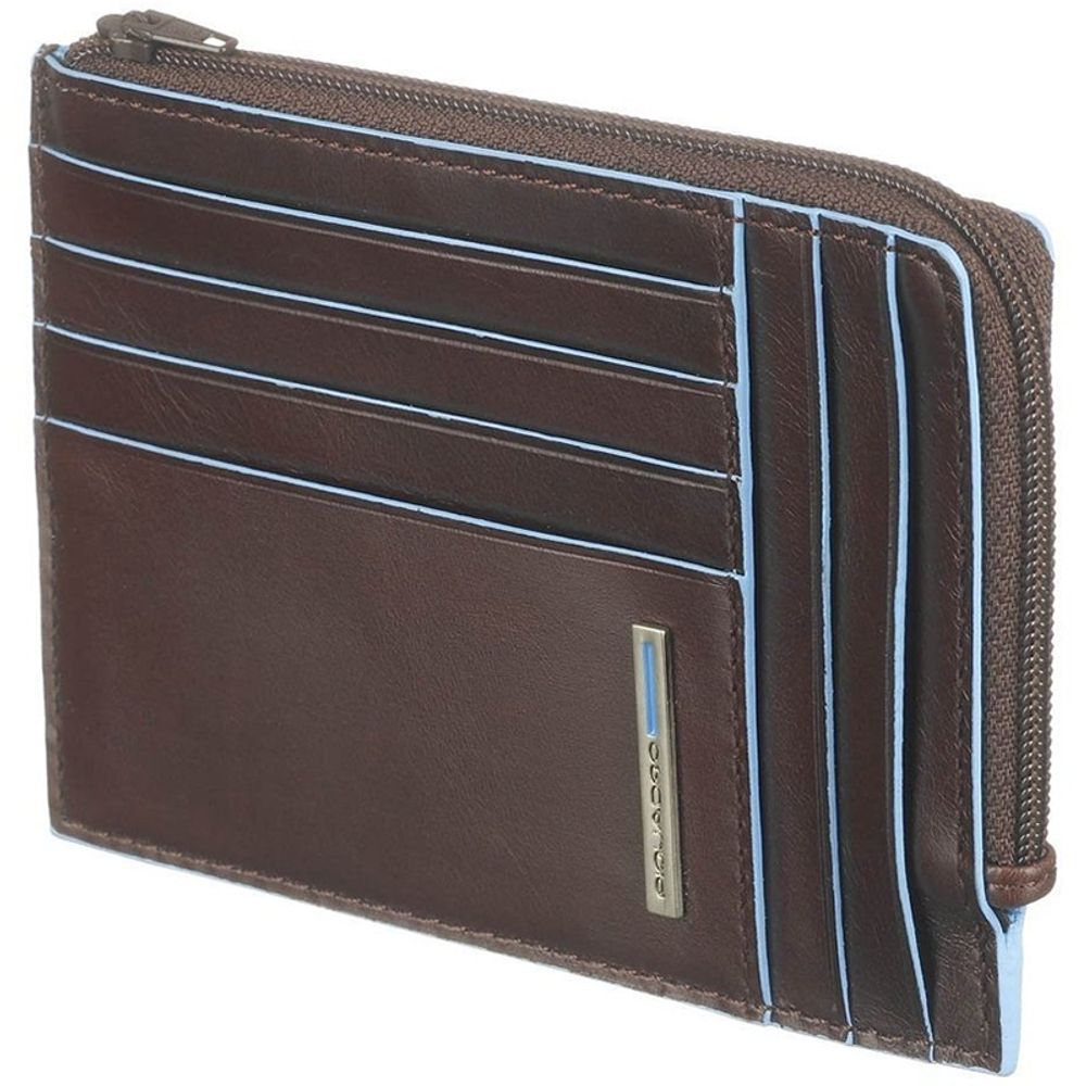 Чехол для кредитных карт Piquadro Blue Square коричневый (PU1243B2/MO)