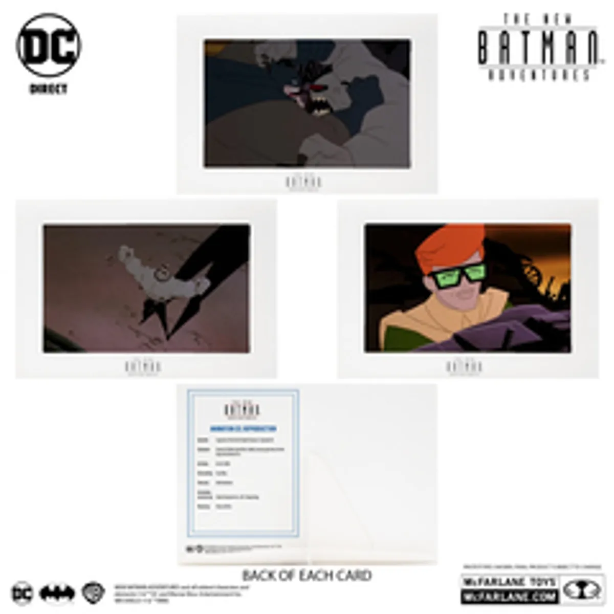 Фигурки McFarlane Toys DC: Batman, Mutant Leader & Robin (The New Batman Adventures)