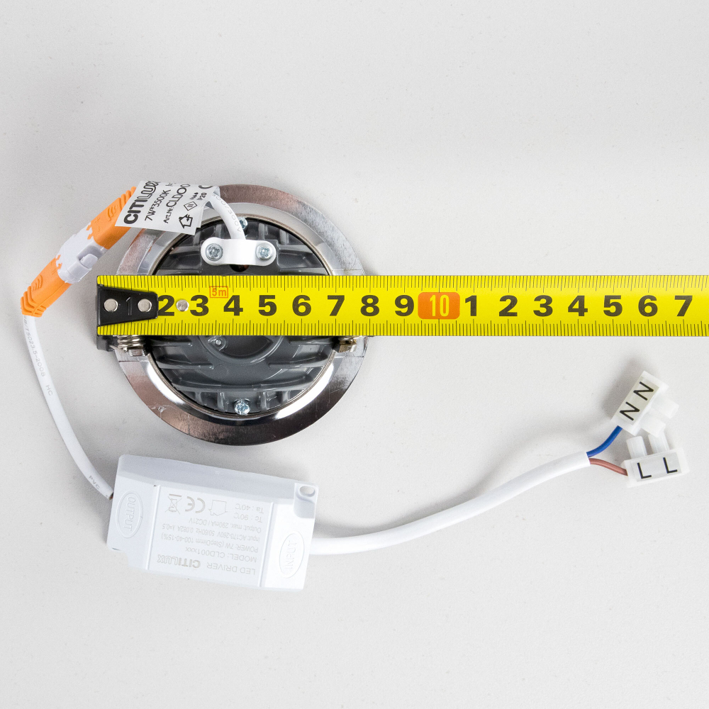 Citilux Гамма CLD004NW1 LED Встраиваемый светильник с диммером