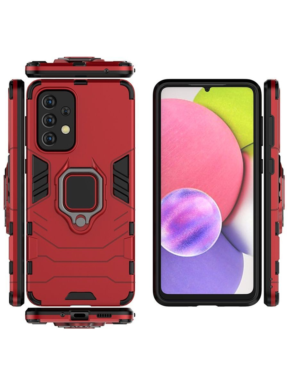 Противоударный чехол с кольцом Panther Case для Samsung Galaxy A33 5G