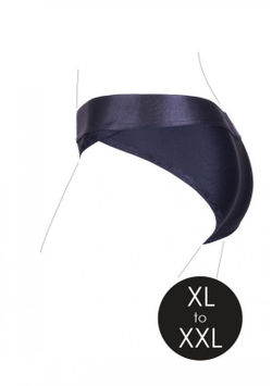 Трусики для страпона с вибропулей - XL/XXL