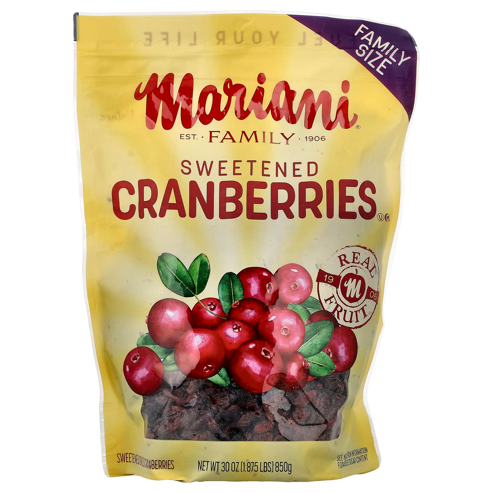Mariani, подслащенная клюква, 850 г (30 унций)